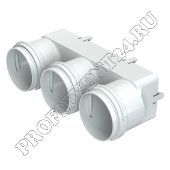 Муфта переходная d=70 мм BlauFast MH 63/204x60 для соединения воздуховодов BlauFast Ø 63мм и BlauPlast FK 204x60 мм