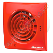 Вентилятор Бесшумный 125 Quiet красный Vents
