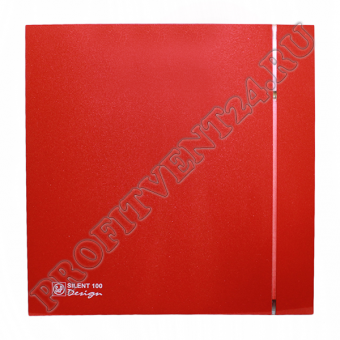 Вентилятор Бесшумный Silent-100 CRZ DESIGN Red Soler&Palau