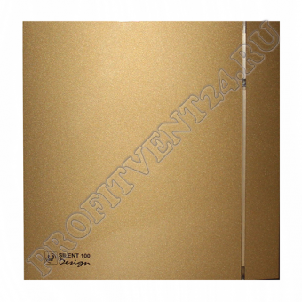Вентилятор Бесшумный Silent-100 CZ DESIGN Gold Soler&Palau