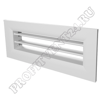 Решетка настенная BlauFast GW 200x55 01 для установки в настенный пленум